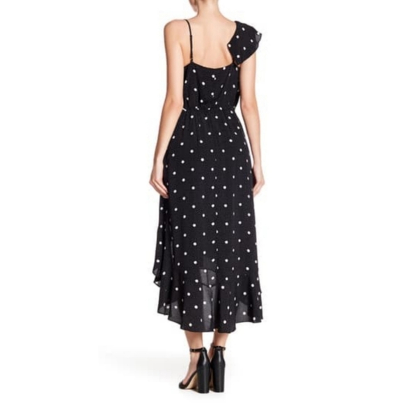🎉HP🎊 NWOT 👗 Bcbgmaxazria silk polka dot dress 0 - Picture 3 of 8